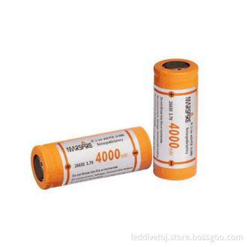 4000mAh cylindrical Rechargeable Lithium Ion Battery , char